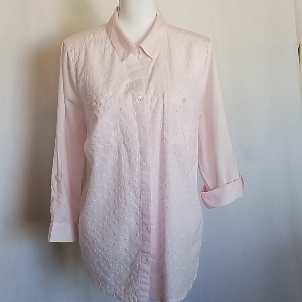 Croft & Barrow pink top